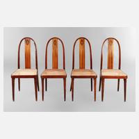 Vier Stühle Otto Prutscher111