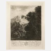 Johann Wolfgang von Goethe, Landschaft mit Wasserfall111