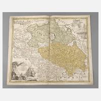 Johann Baptista Homann, Karte Lausitz111