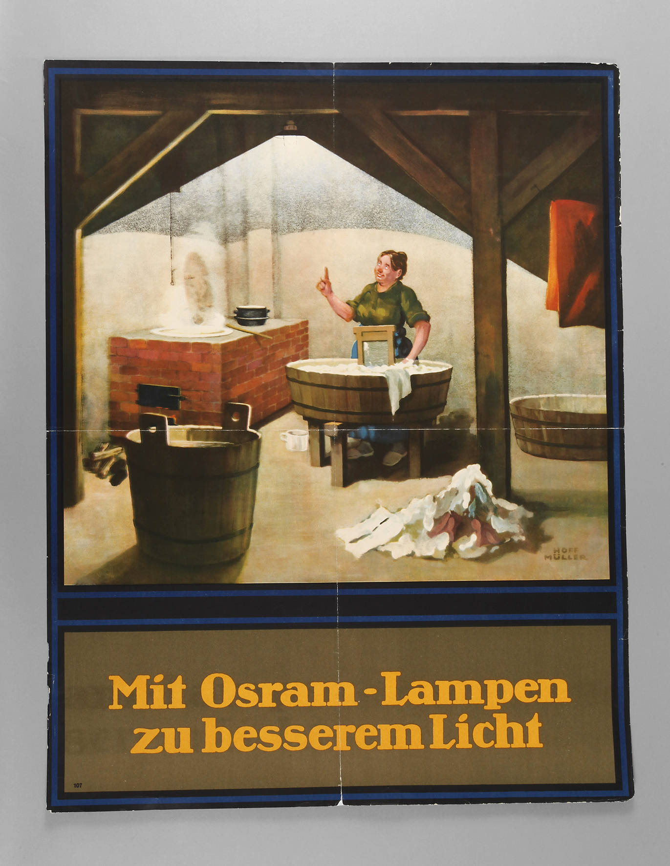 Werbeplakat Osram
