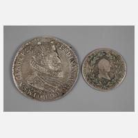 Zwei Silbermünzen Habsburg111