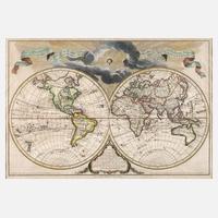 Weltkarte aus ”Atlas geographique et universel”111