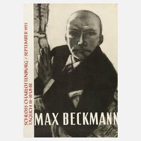 Ausstellungsplakat Max Beckmann111