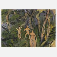”Drei Akte im Wald” nach Ernst Ludwig Kirchner111