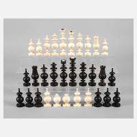 Feines Schachspiel Elfenbein111